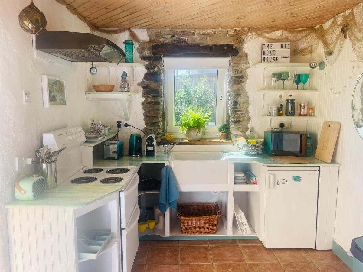 Apartamento The Old Boathouse At Bunbeg Harbour Exterior foto