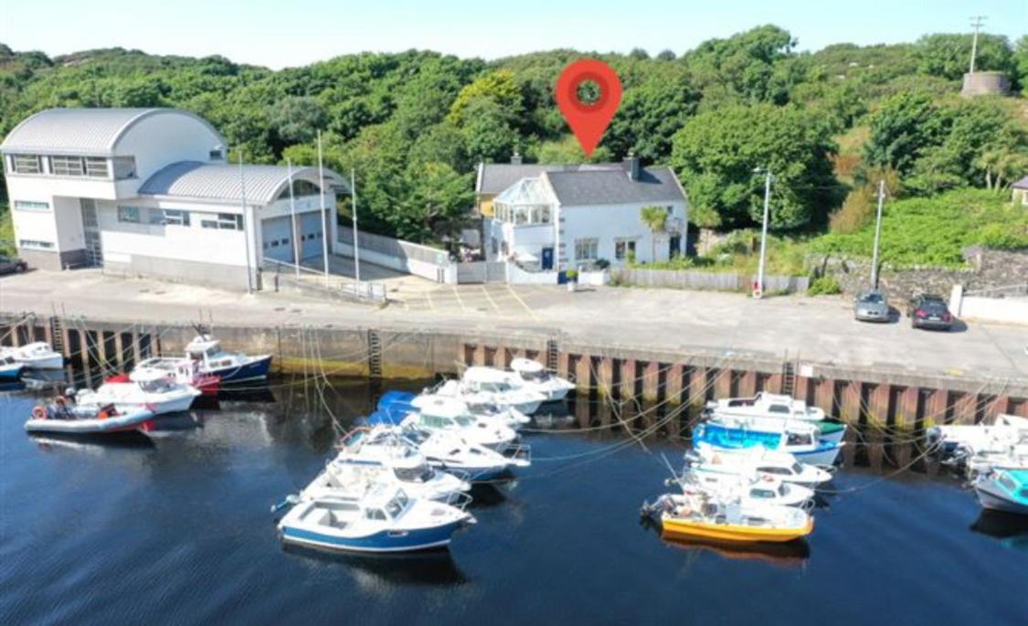 Apartamento The Old Boathouse At Bunbeg Harbour Exterior foto